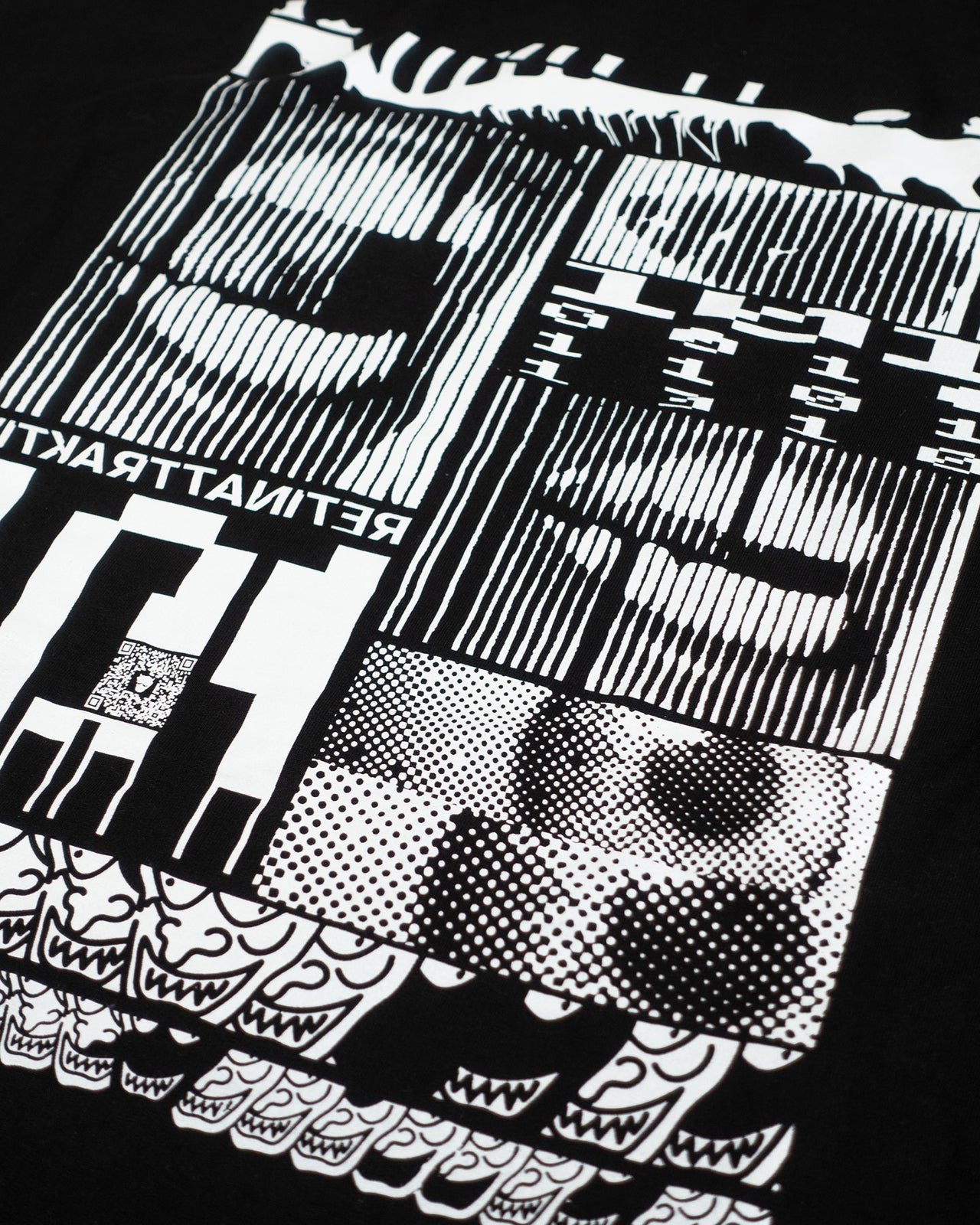 T-shirts en réalité augmentée Graphic teeth