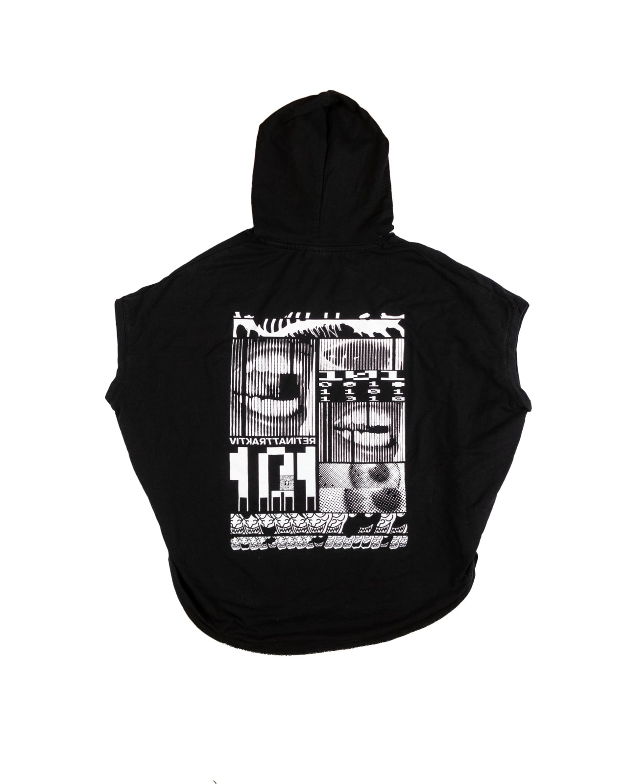 T-shirt capuche graphic teeth - Taille M