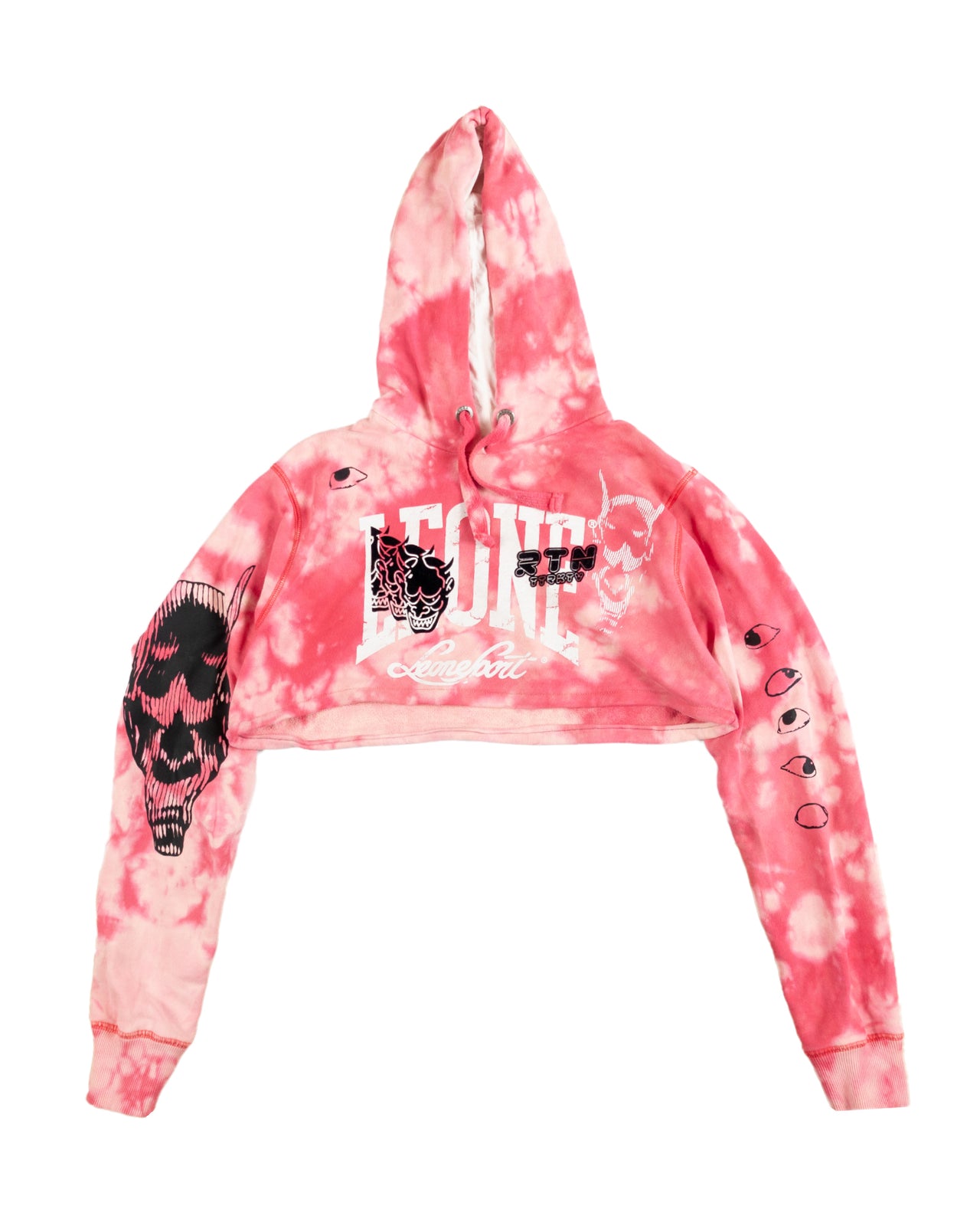 Hoodie crop graphique 03 - Taille 2XL