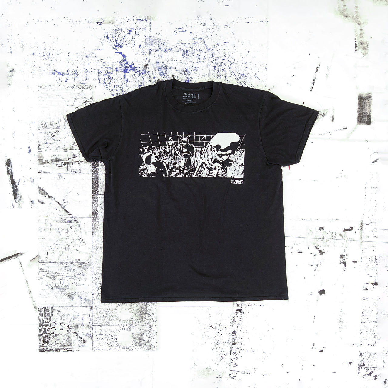 T-shirt Robot city - Tailles L->3XL