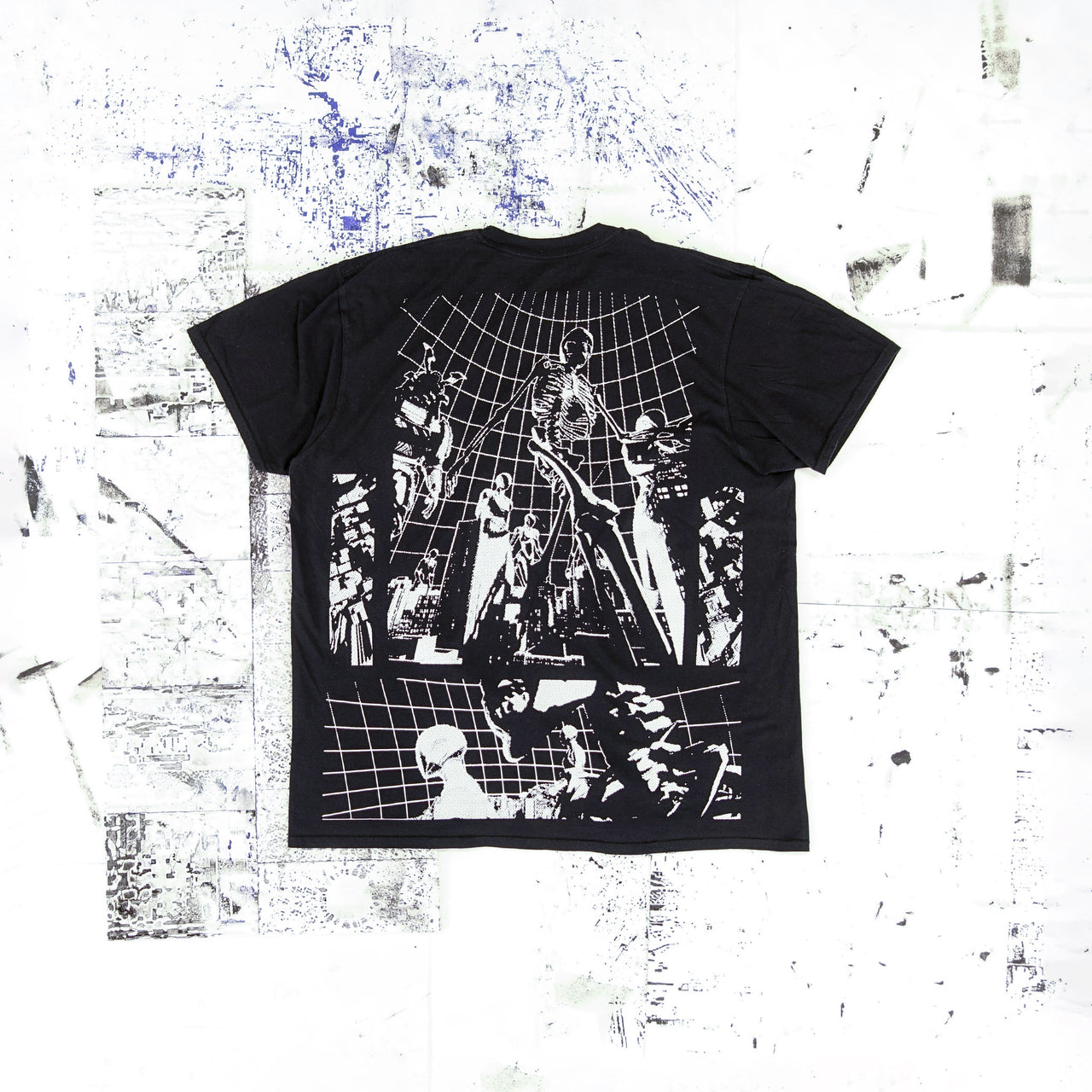 T-shirt Robot city - Tailles L->3XL