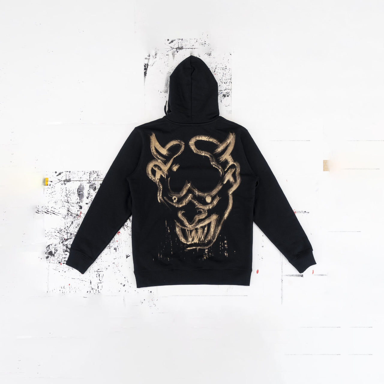 Hoodie Oni peint - Taille M