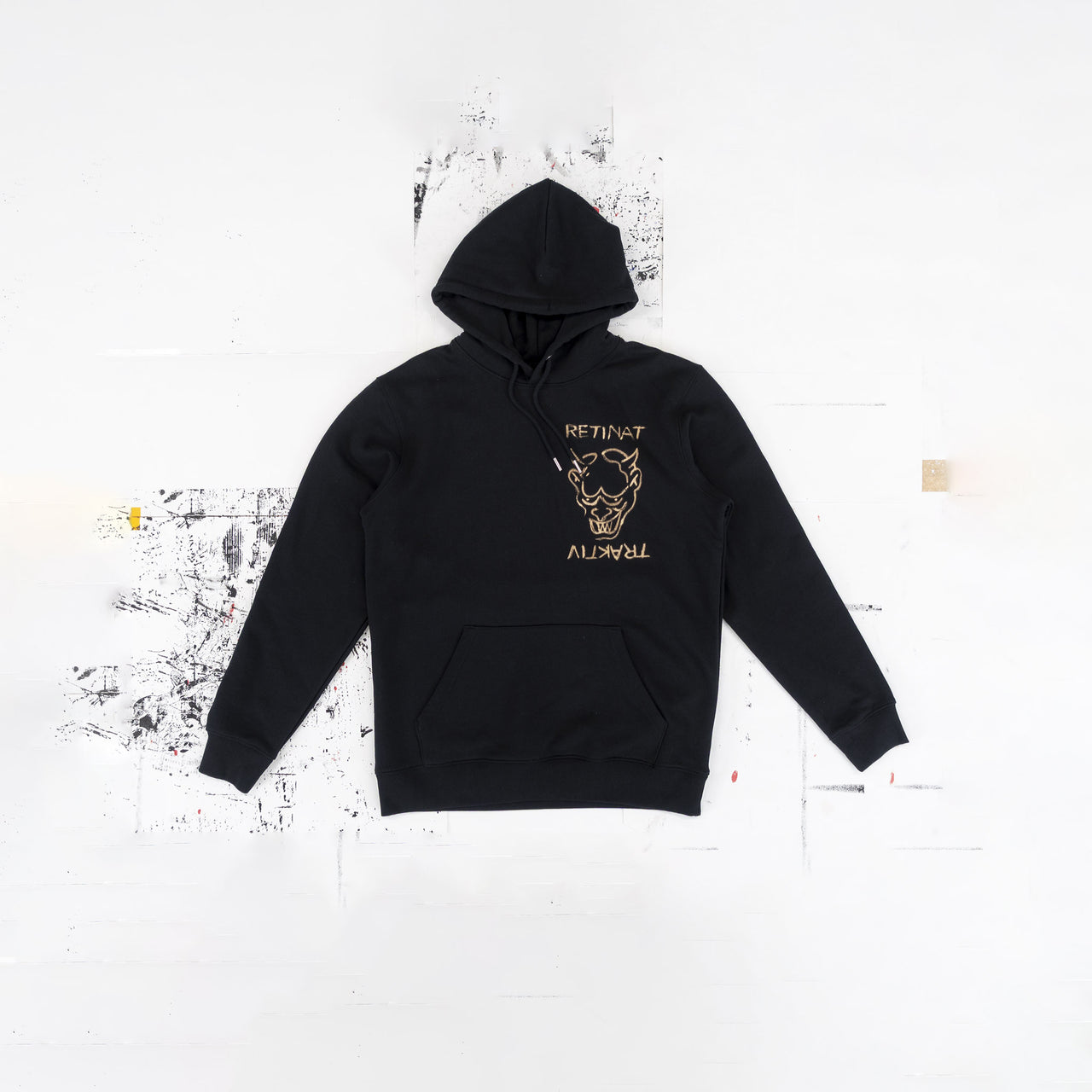 Hoodie Oni peint - Taille M