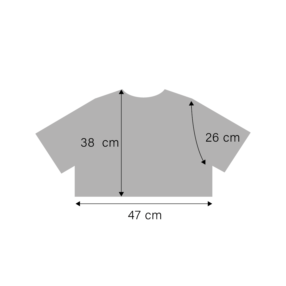 Maillot crop 27 - Taille S