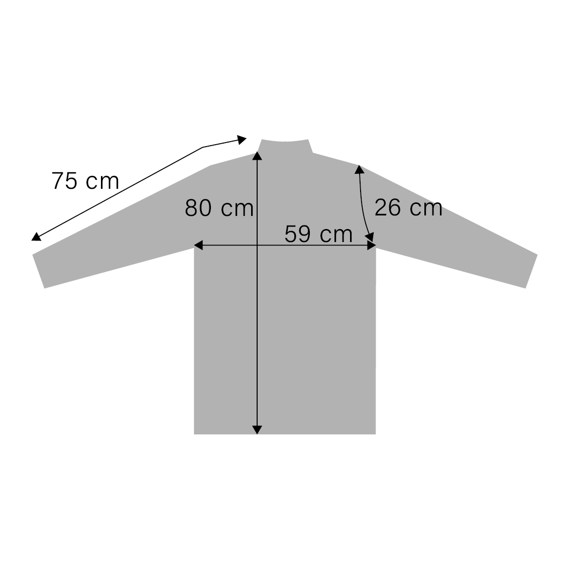 Manteau japonais doublé - Taille M