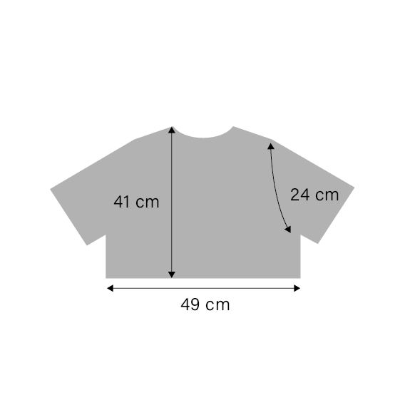 Maillot crop 10- Taille L