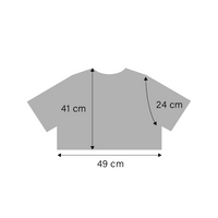 Thumbnail for Maillot crop 10- Taille L