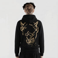 Thumbnail for Hoodie Oni peint - Taille M