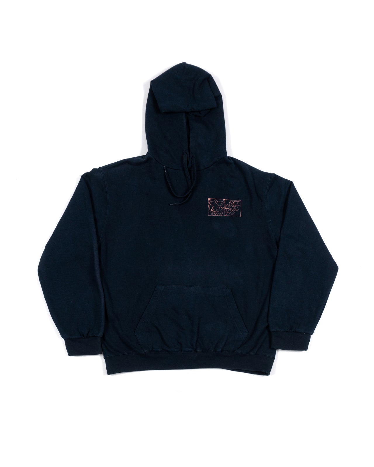 Hoodie peint Oni "Box" - Taille L