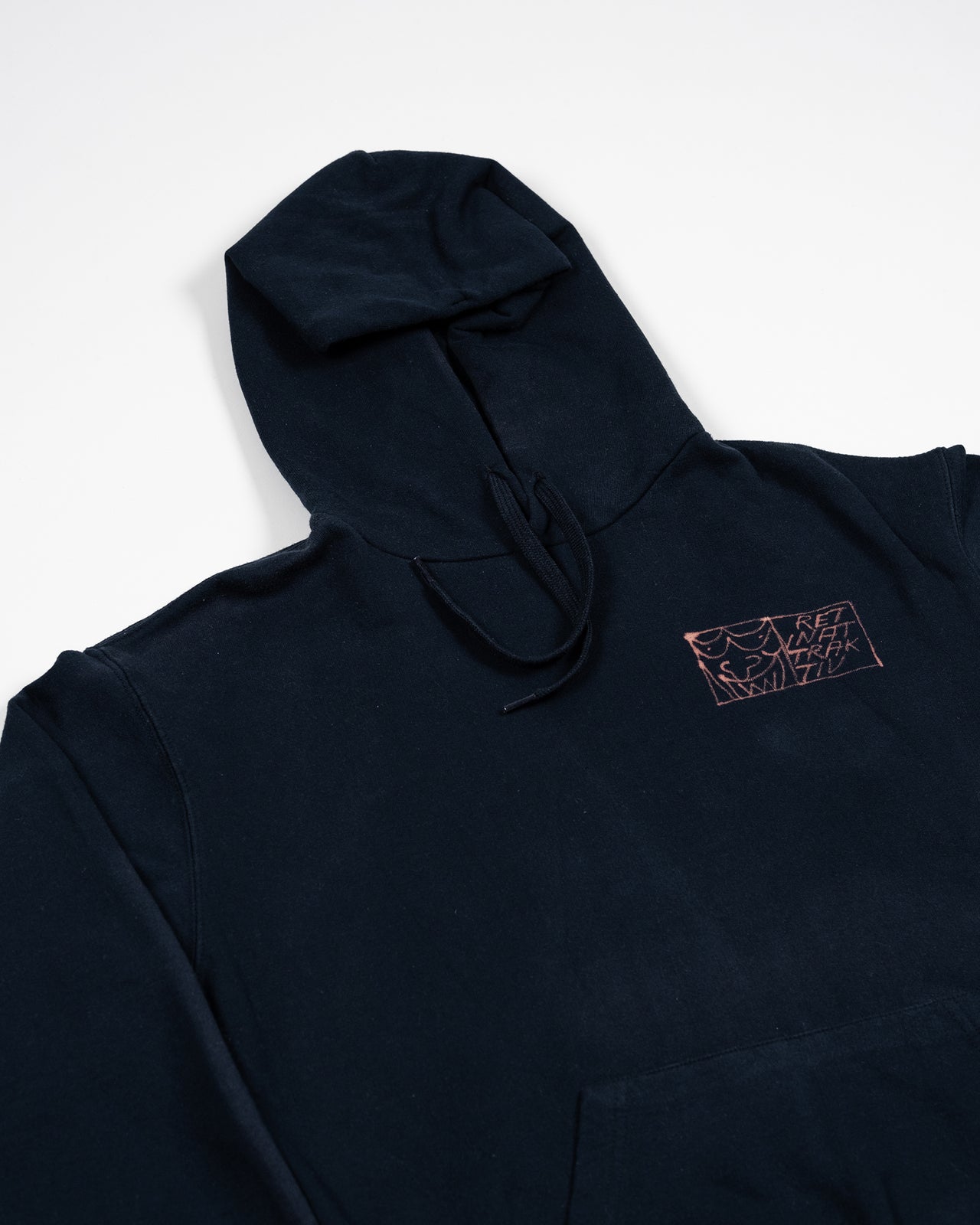 Hoodie peint Oni "Box" - Taille L