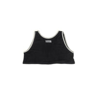 Thumbnail for maillot crop upcyclé techno