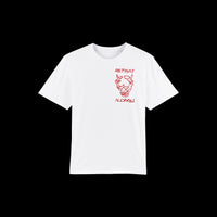 Thumbnail for T-shirts Oni peint blanc