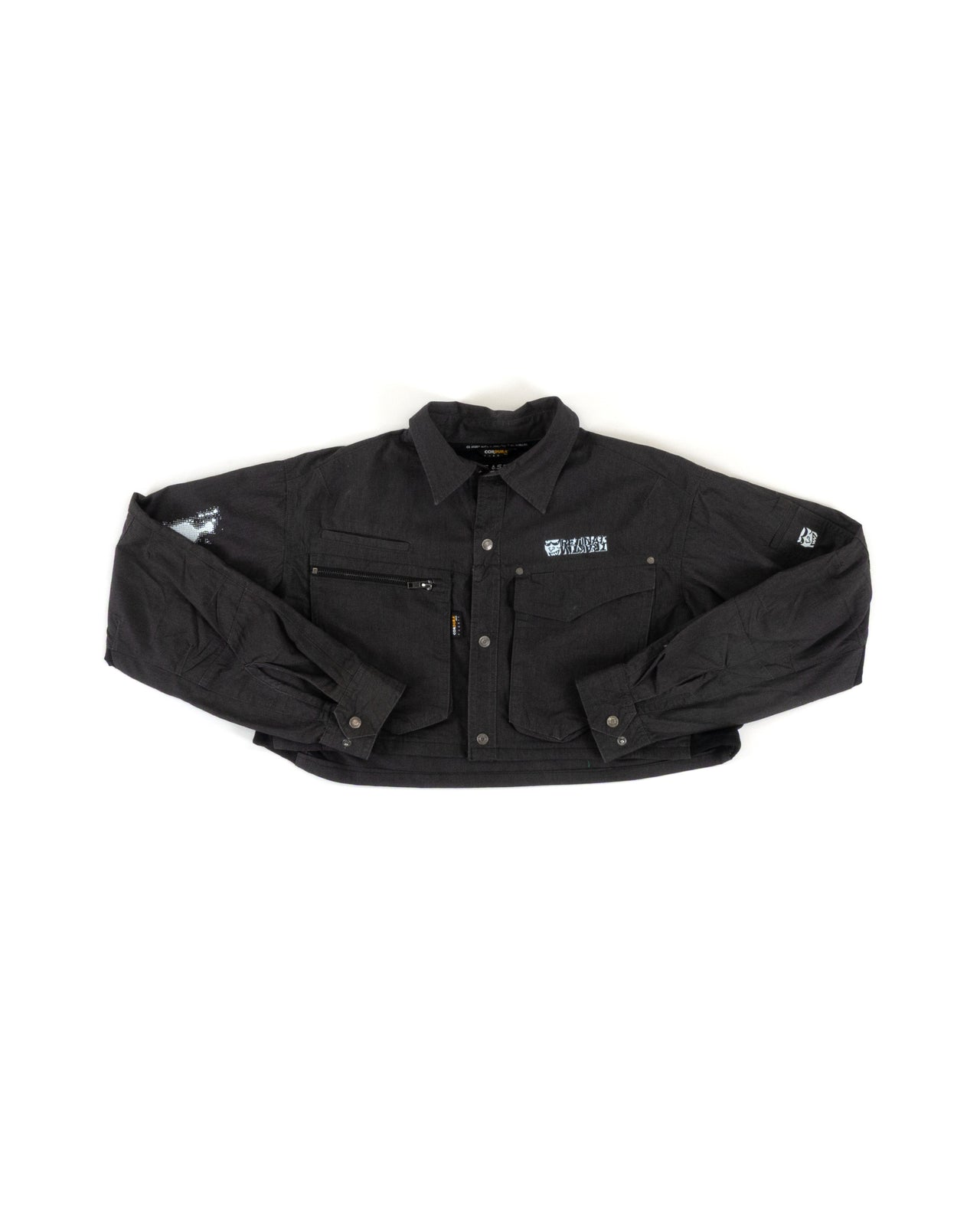 Veste de travail japonaise crop 02 - Taille L
