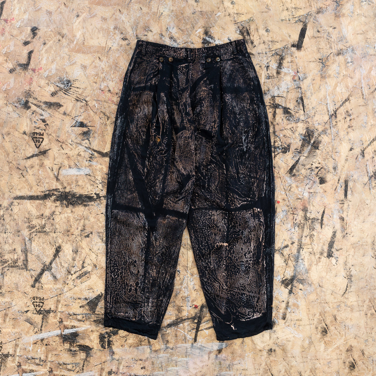 Pantalon ample texturé - Taille L/XL