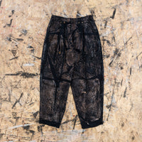 Thumbnail for Pantalon ample texturé - Taille L/XL