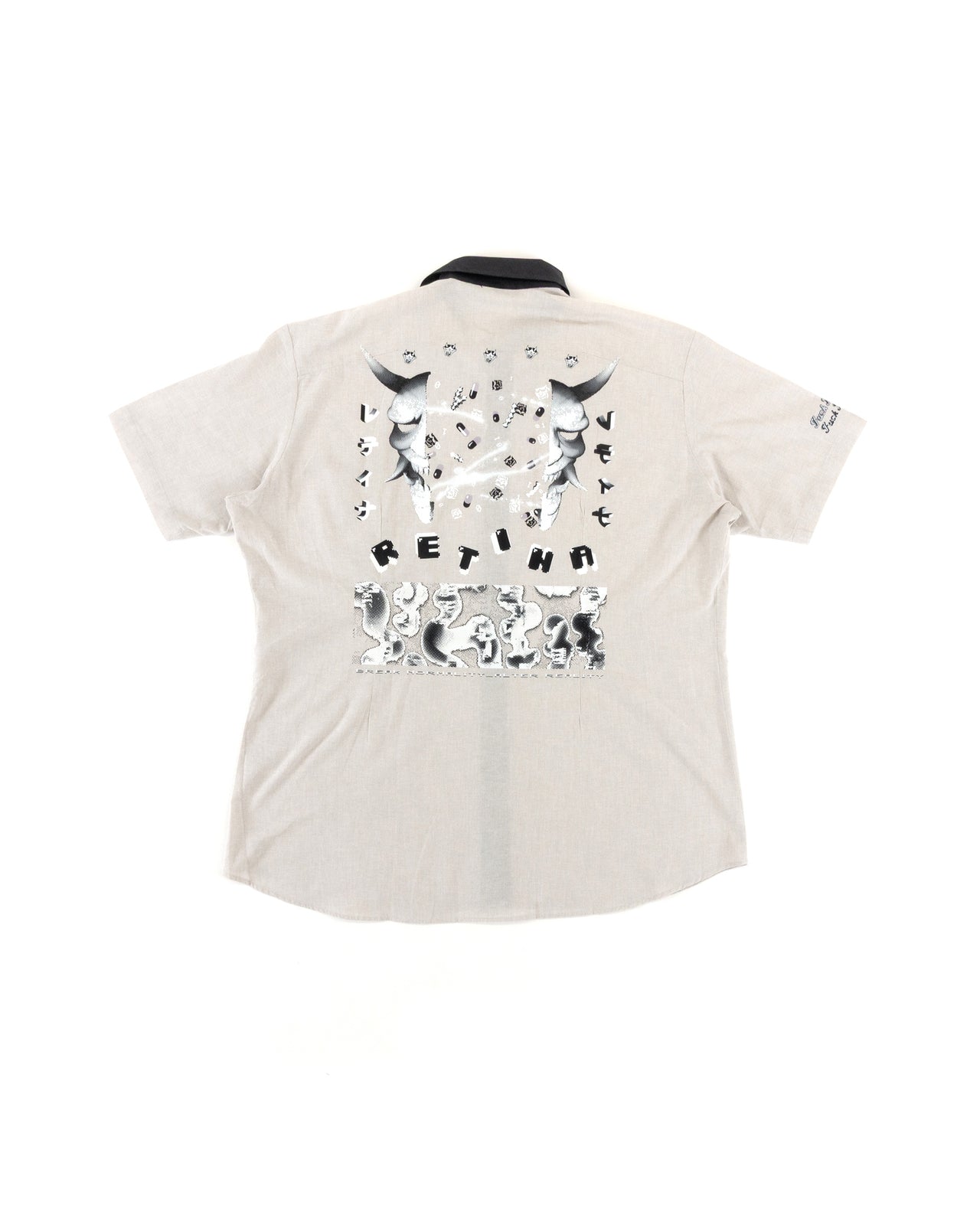 Chemise graphique manches courtes - taille 2XL