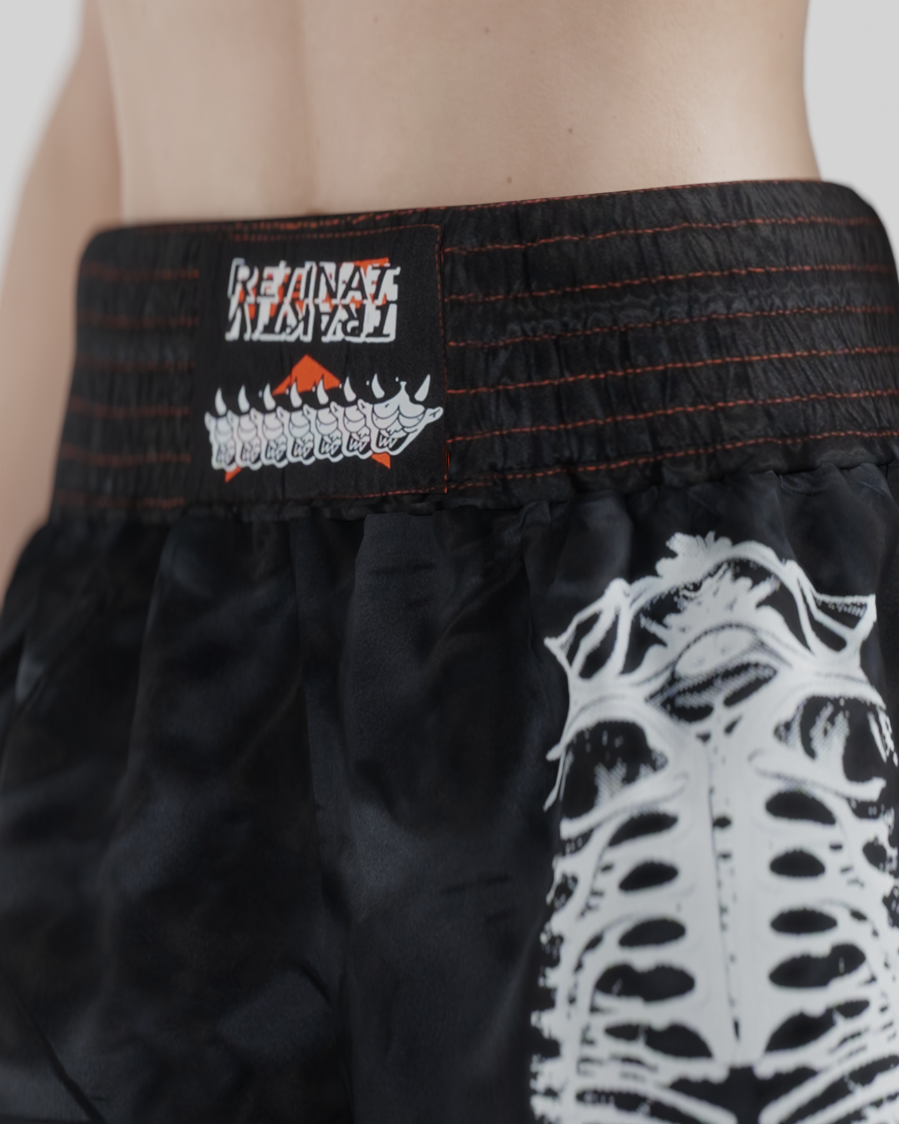 short boxe thai muay techno
