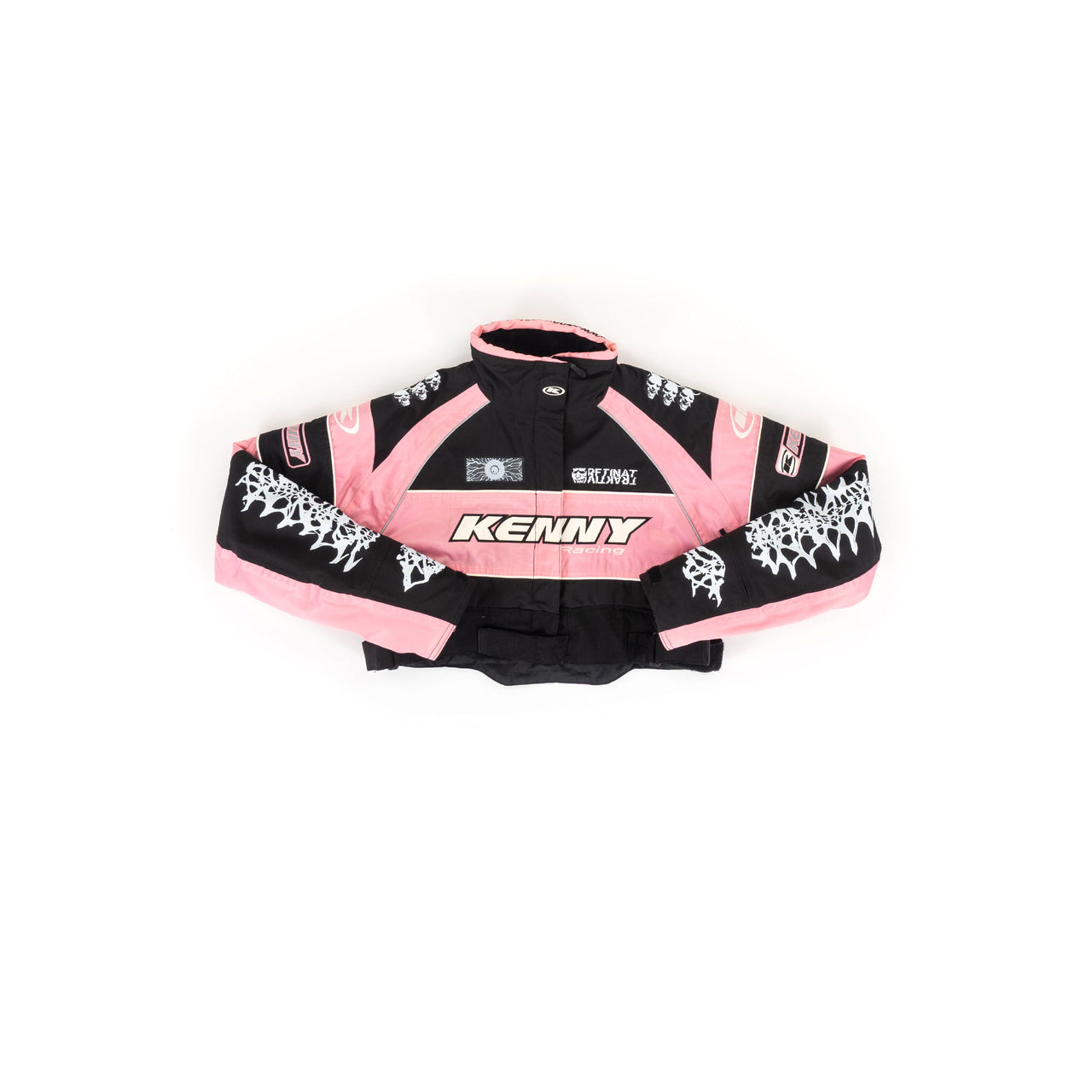 veste moto crop cyberpunk designer