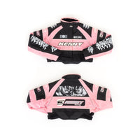 Thumbnail for veste moto crop designer upcyclée
