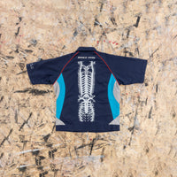 Thumbnail for veste de travail worwear japonaise custom avec colonne vertébrale alien